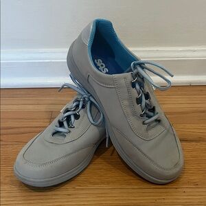 Womens Gray SAS Comfort Sneakers